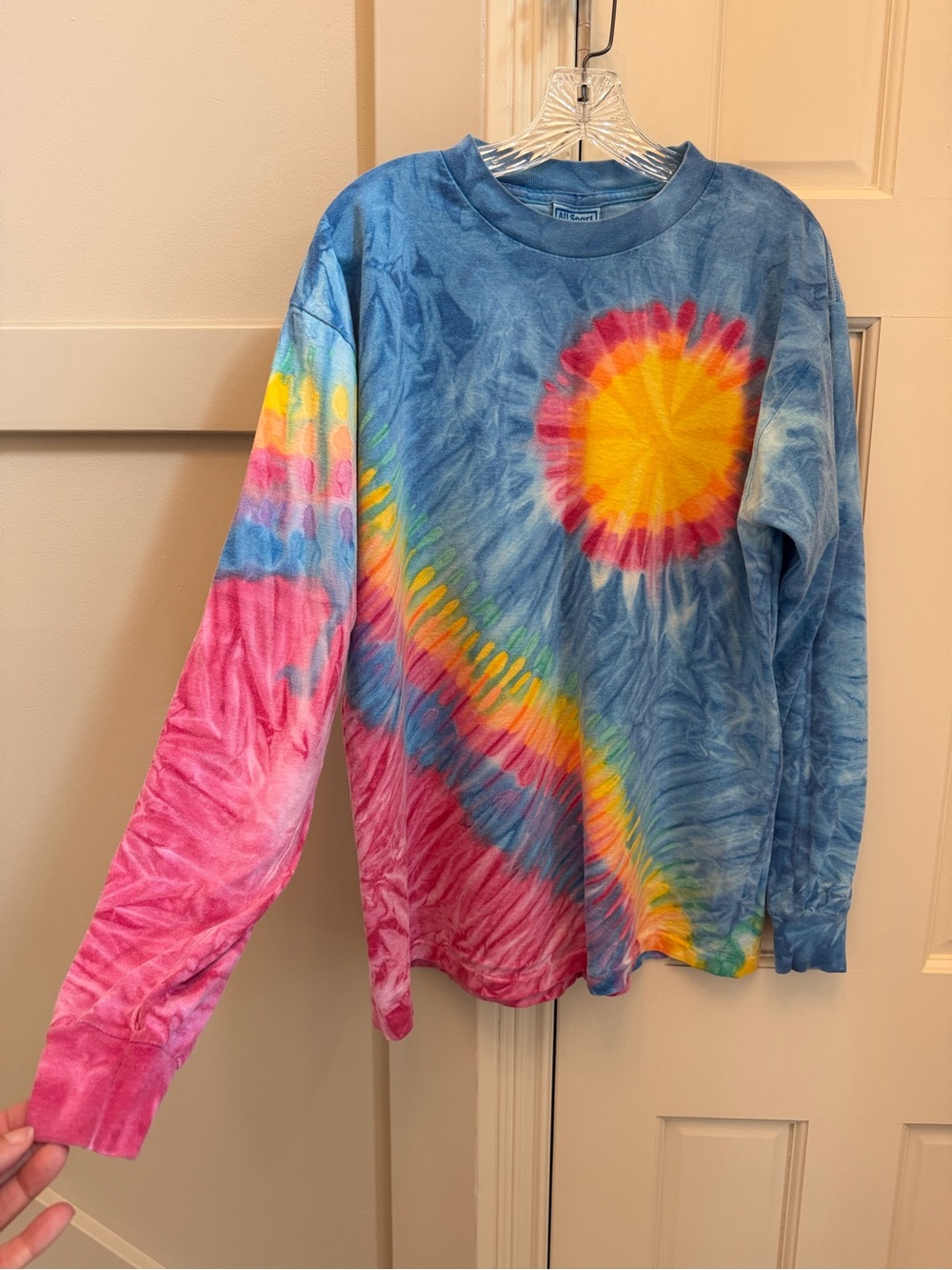 Tie-Dye Sunburst Long Sleeve Tee